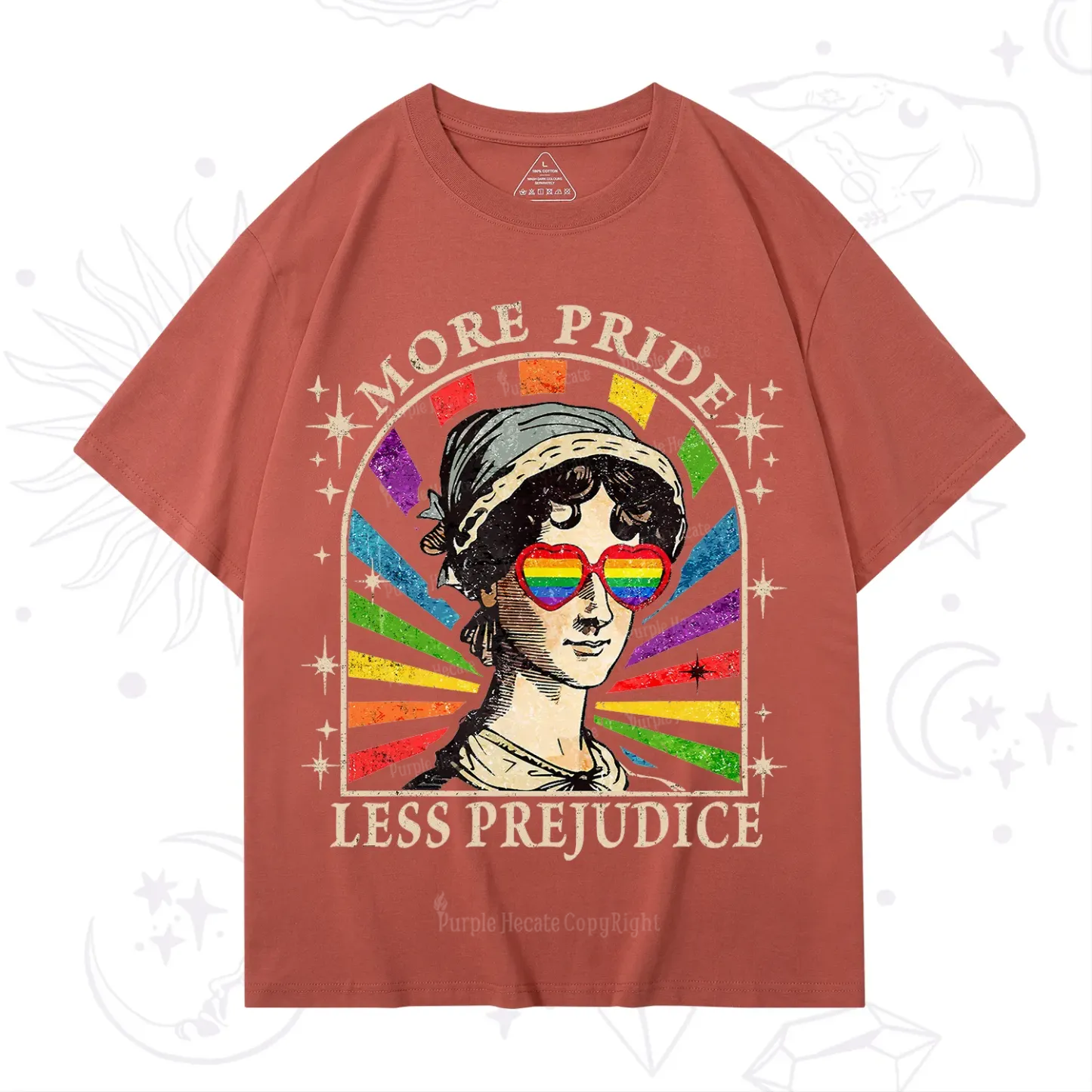 Purplehecate More Pride Less Prejudice T-Shirt