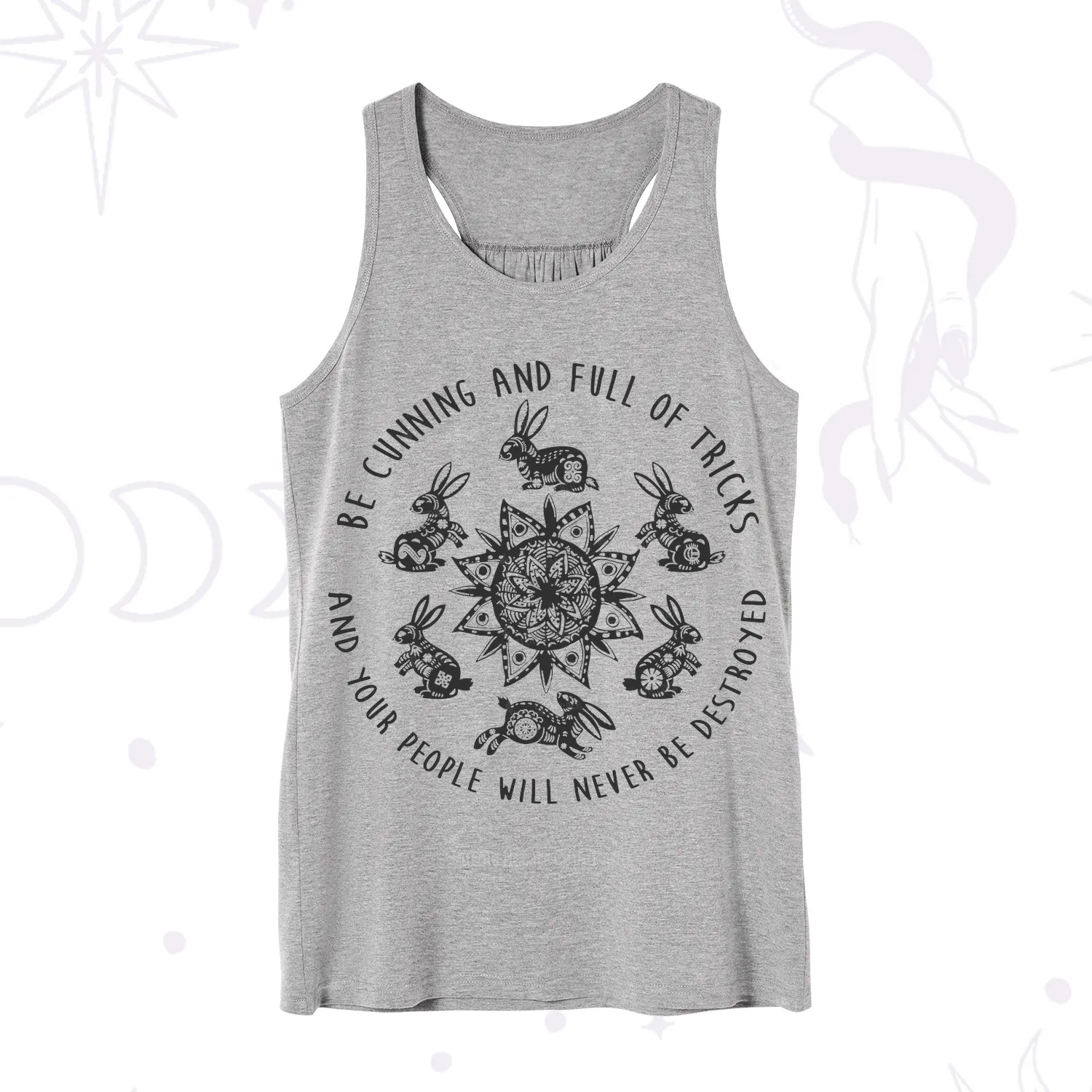 Purplehecate Cunning Rabbit Protection Spell Tank