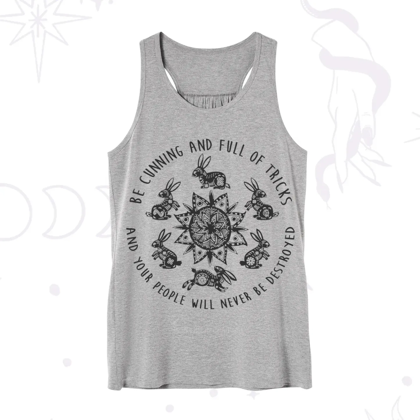 Purplehecate Cunning Rabbit Protection Spell Tank
