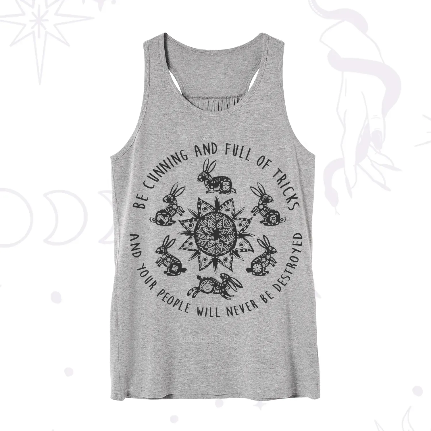 Purplehecate Cunning Rabbit Protection Spell Tank