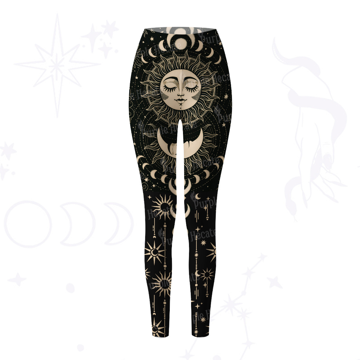 Purplehecate Lunar Eclipse Yoga Pants