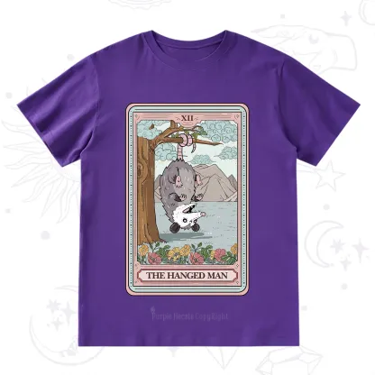 Purplehecate The Hanged Man Tarot Opossum T-Shirt