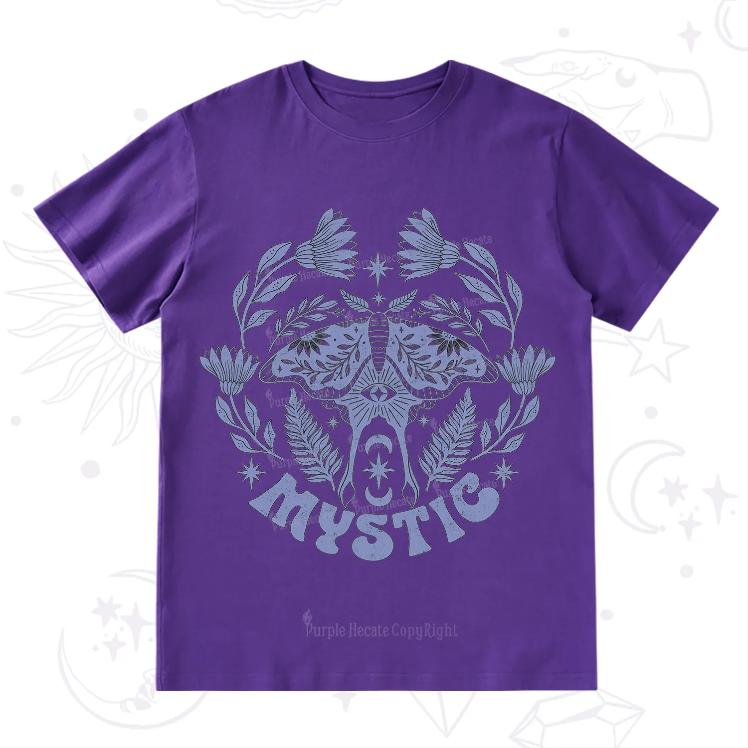 Purplehecate Mystic Moth T-Shirt