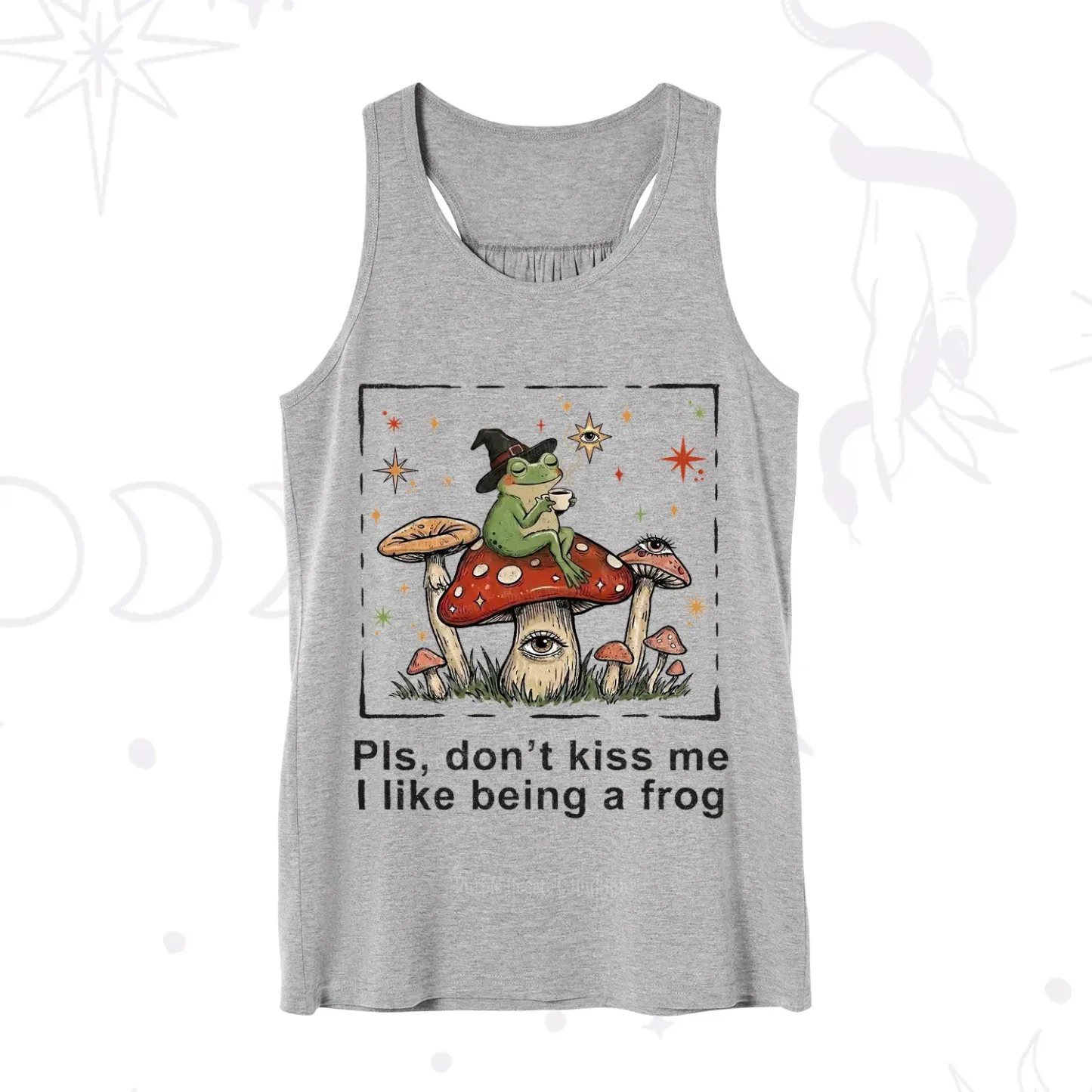 Purplehecate Please Don't Kiss Me I like Being A Frog Tank