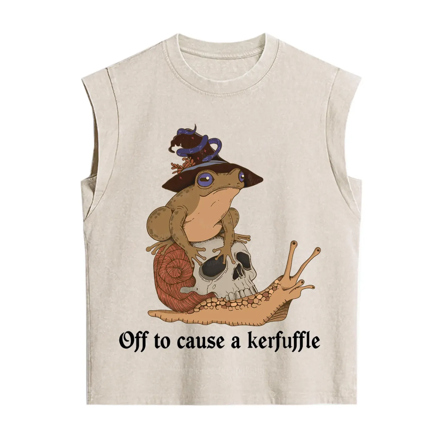 Purplehecate Off To Cause A Kerfuffle Vintage Washed Tank