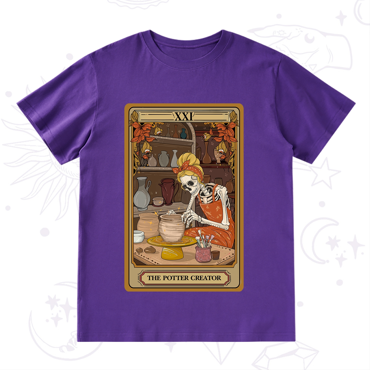Purplehecate The Potter Tarot T-Shirt