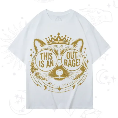 Purplehecate Royal Raccoon Rage T-Shirt