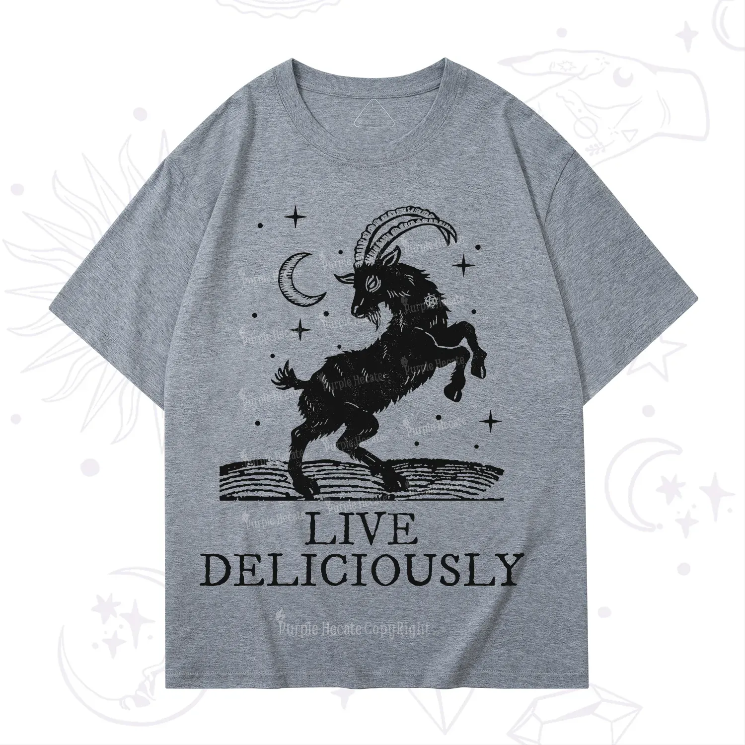 Purplehecate Live Deliciously T-Shirt