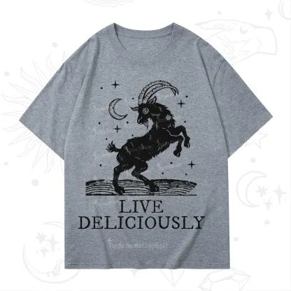Purplehecate Live Deliciously T-Shirt
