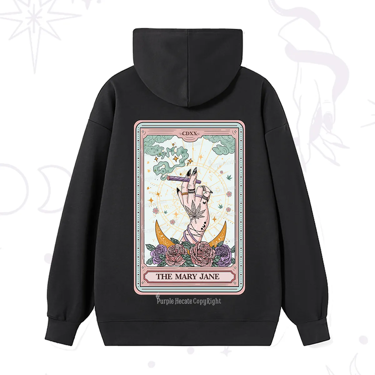 Purplehecate The Mary Jane Tarot Hoodie
