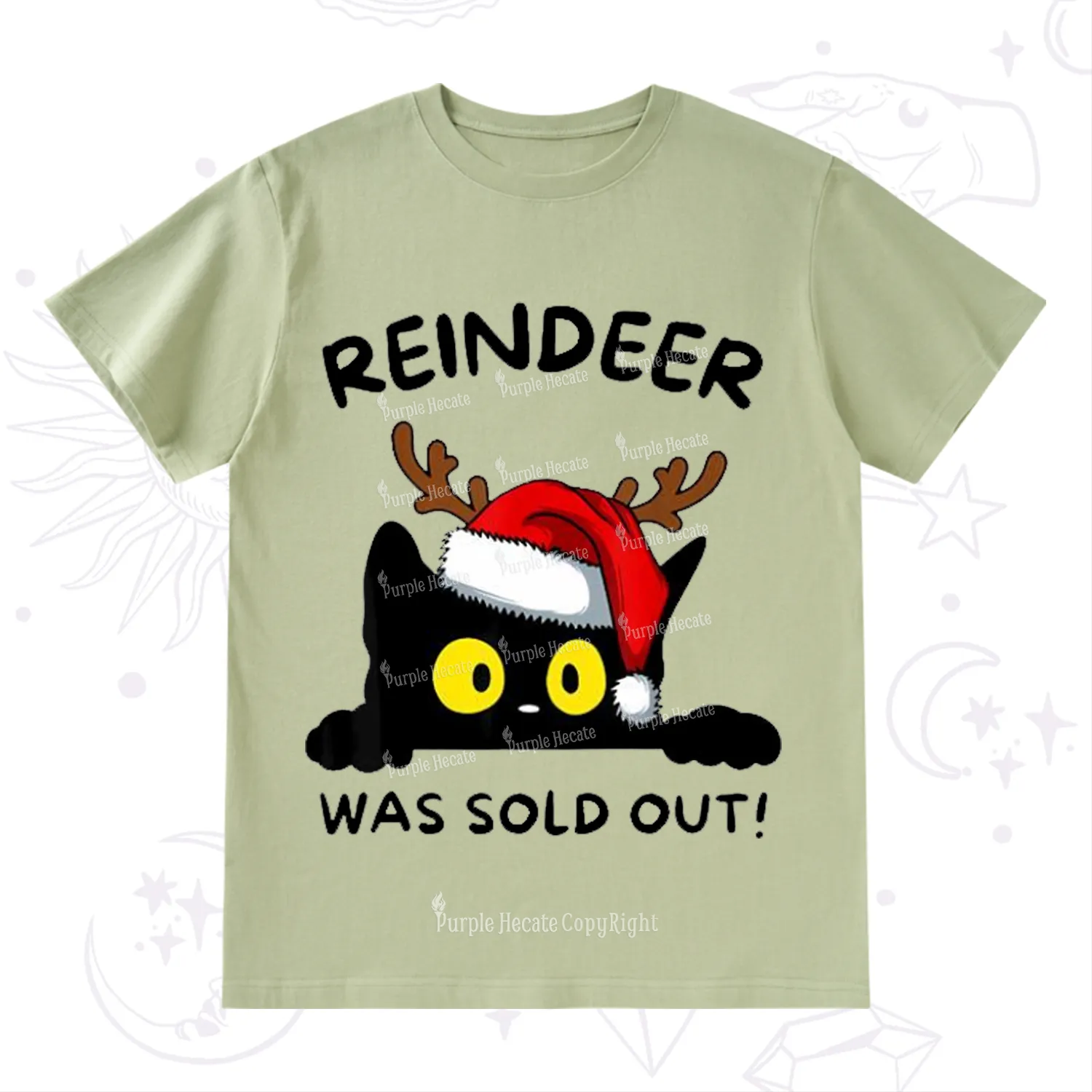 Purplehecate Reindeer Was Sold Out Christmas T-Shirt