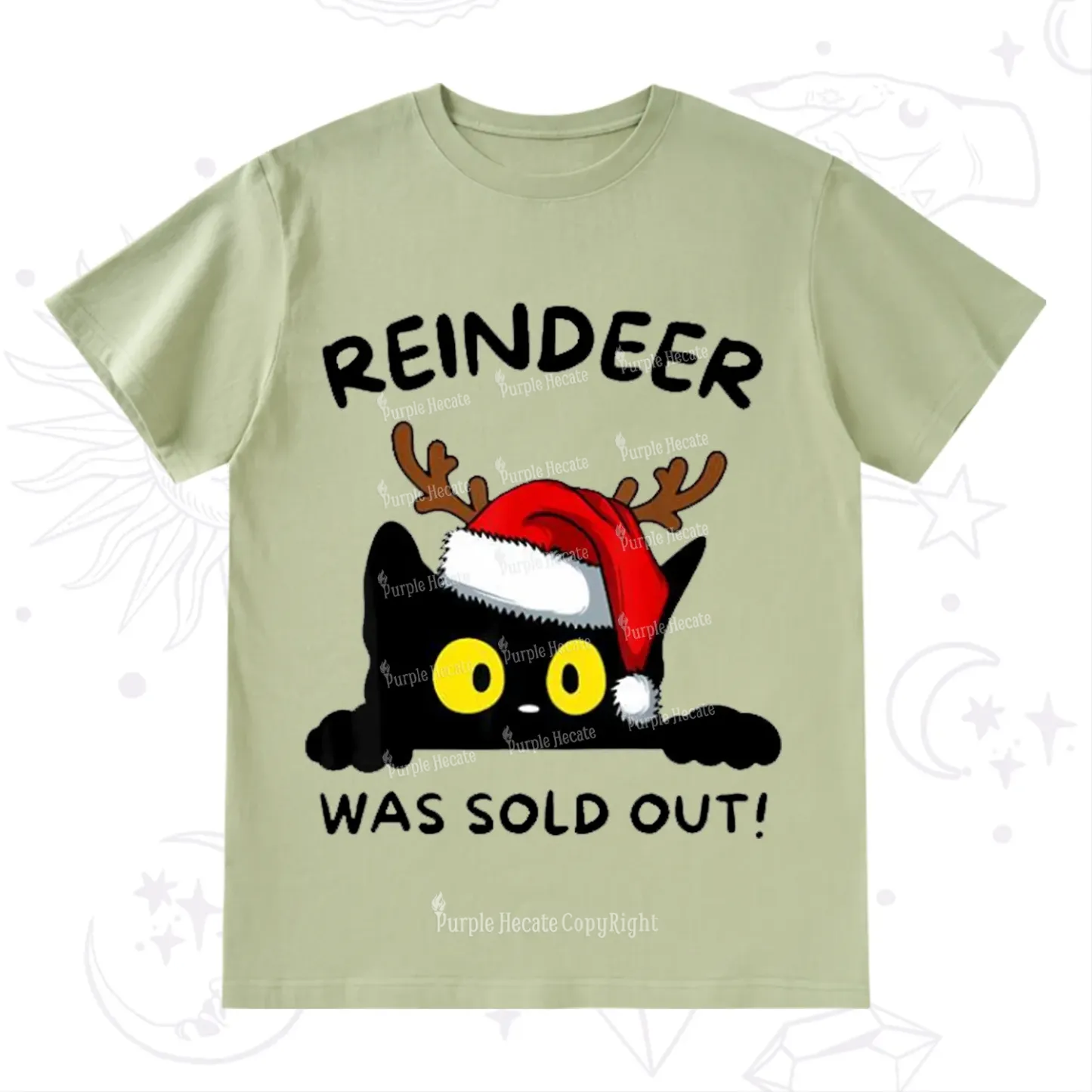 Purplehecate Reindeer Was Sold Out Christmas T-Shirt