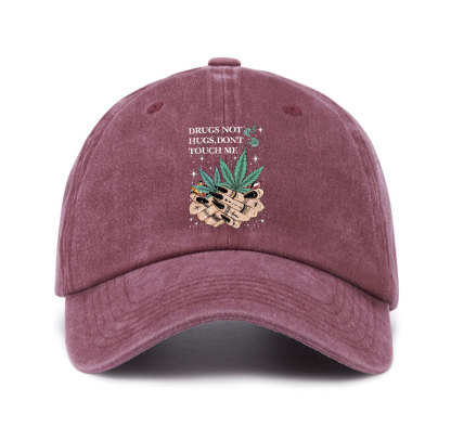 Purplehecate Drugs Not Hugs Baseball Cap
