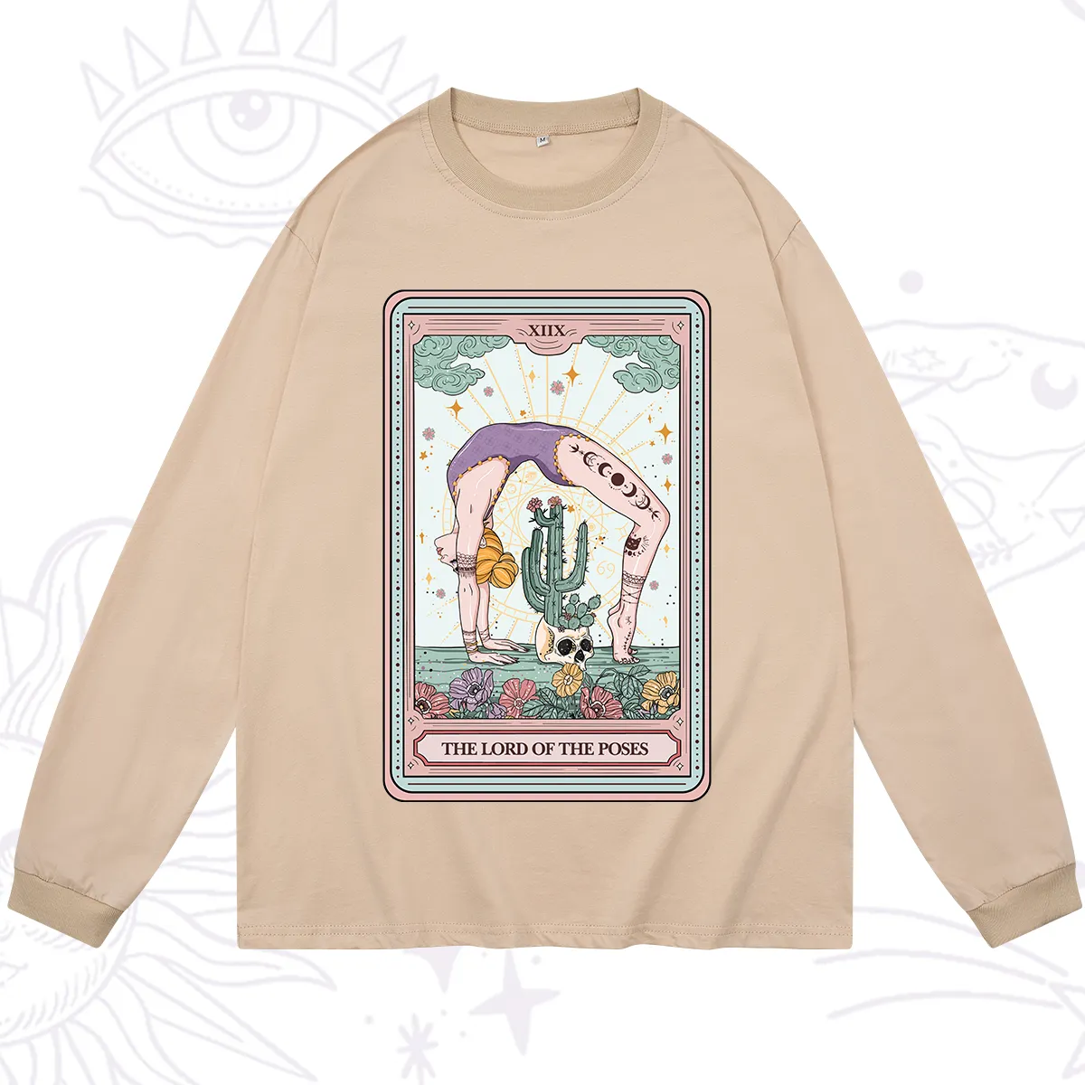 Purplehecate The Lord Of The Poses Tarot Long Sleeve T-Shirt