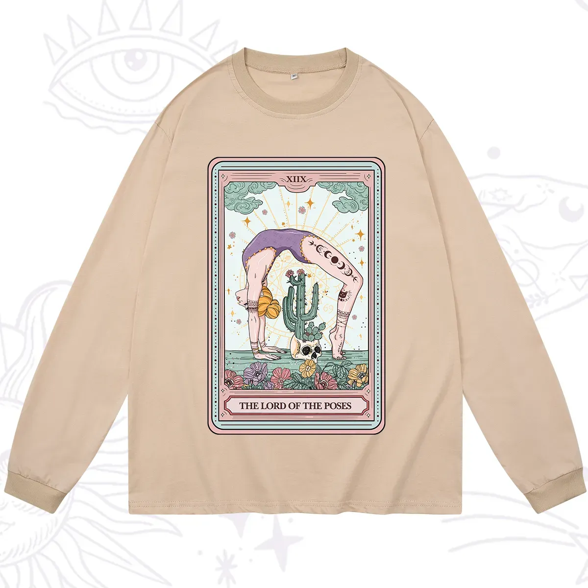 Purplehecate The Lord Of The Poses Tarot Long Sleeve T-Shirt