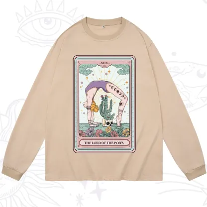 Purplehecate The Lord Of The Poses Tarot Long Sleeve T-Shirt