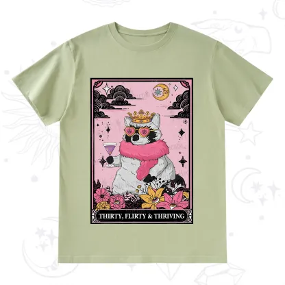 Purplehecate The Thirty Flirty Thriving Oracle Card T-Shirt