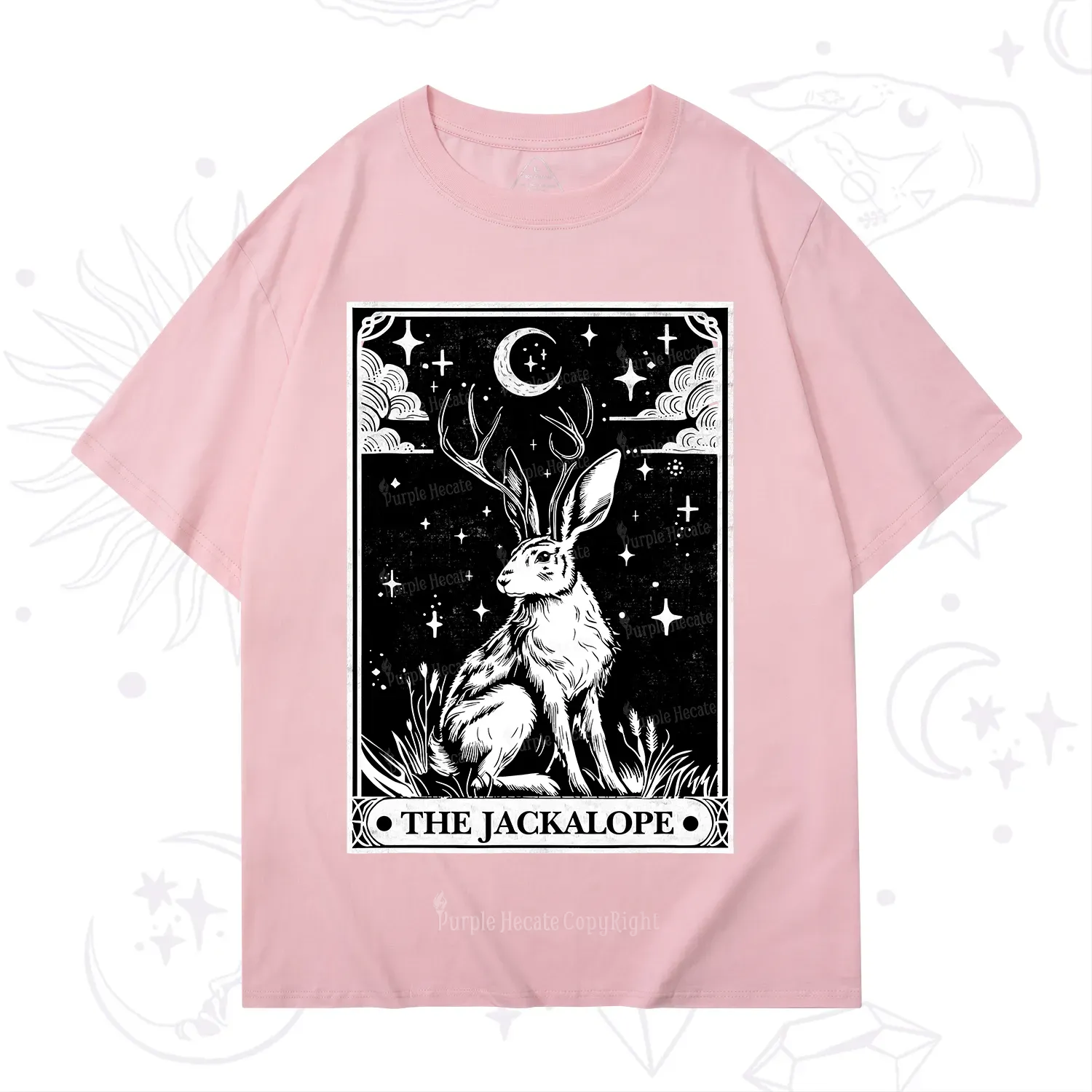 Purplehecate The Jackalope Tarot T-Shirt