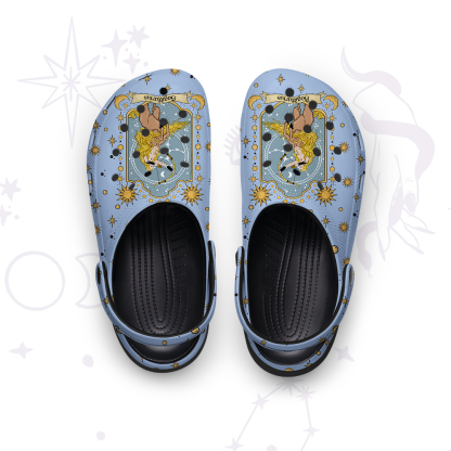 Purplehecate Sagittarius Zodiac Rubber Clogs