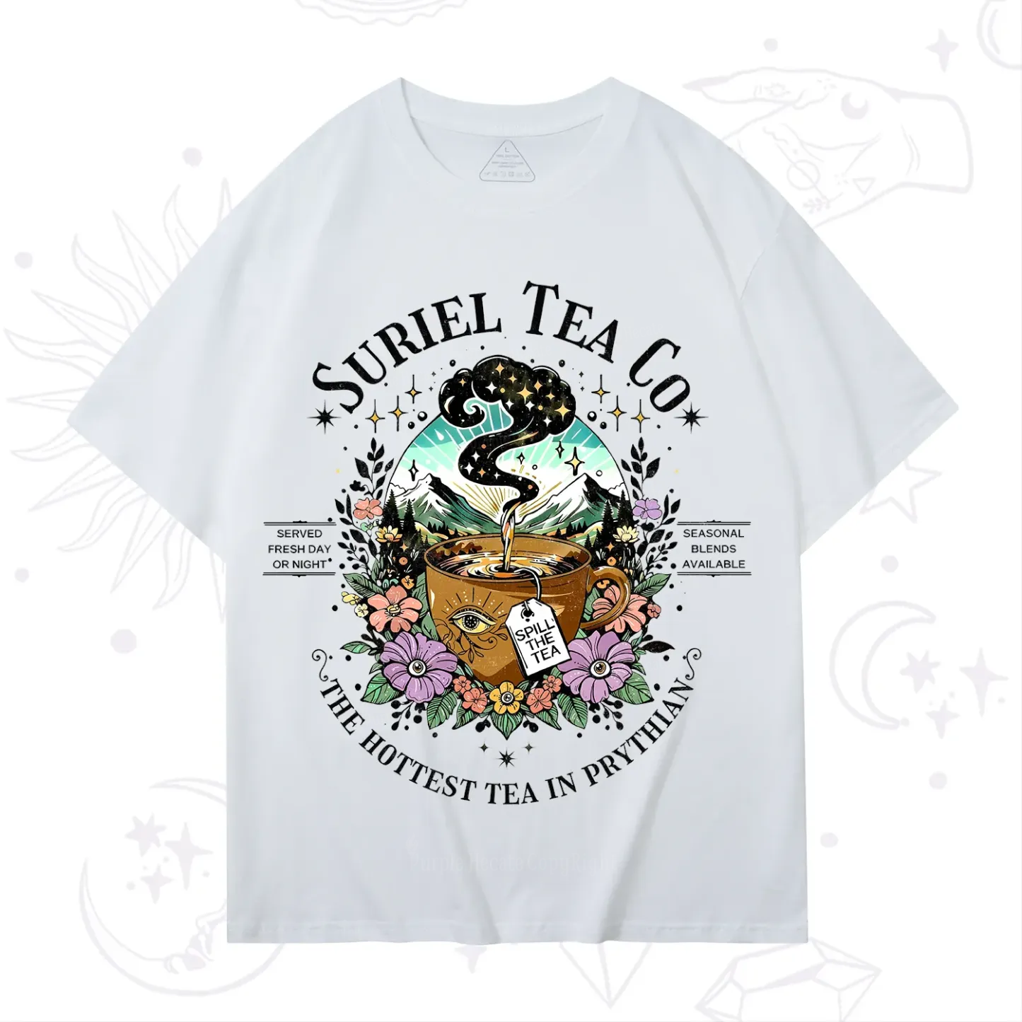 Purplehecate The Forest Tea Oracle T-Shirt