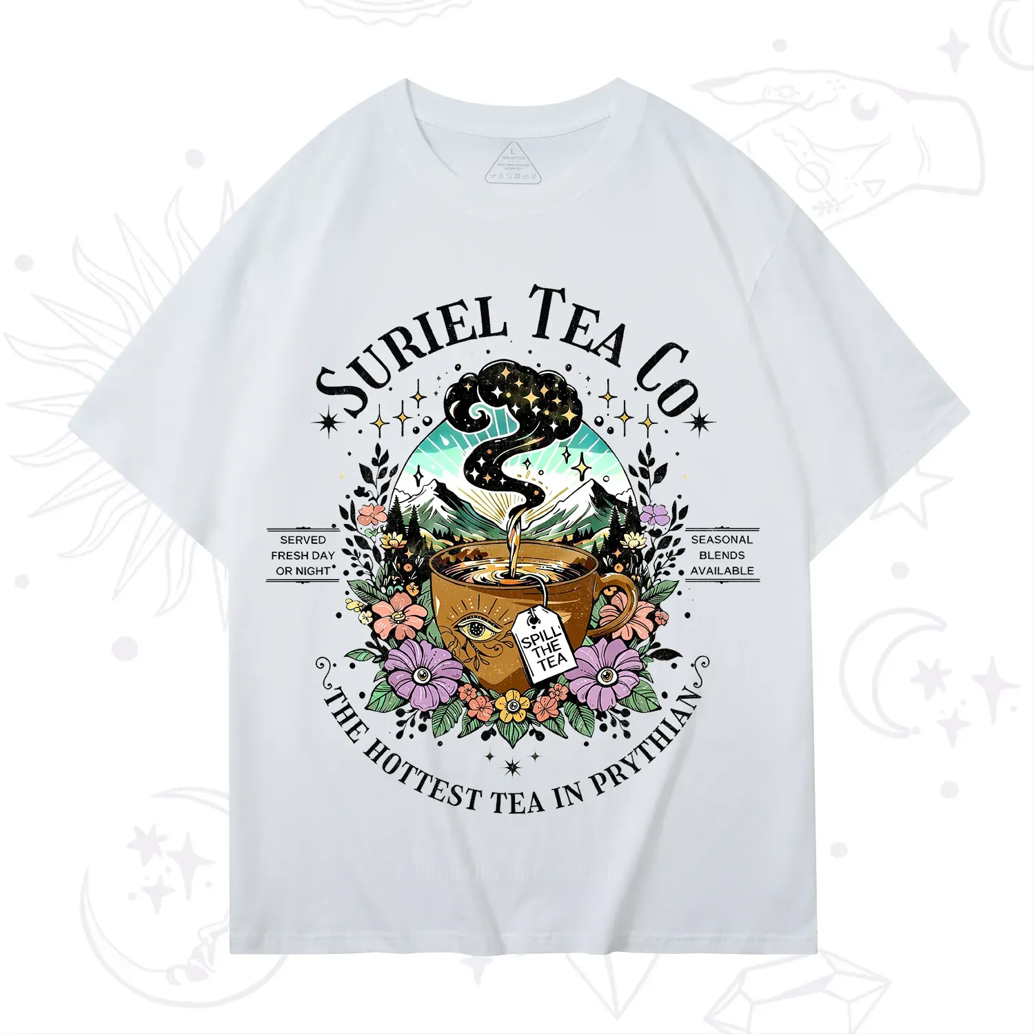 Purplehecate The Forest Tea Oracle T-Shirt