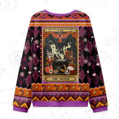 Purplehecate The Witch Magical Tarot Ugly Halloween Sweatshirts
