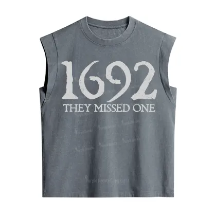 Purplehecate 1692 They Missed One Vintage Washed Tank