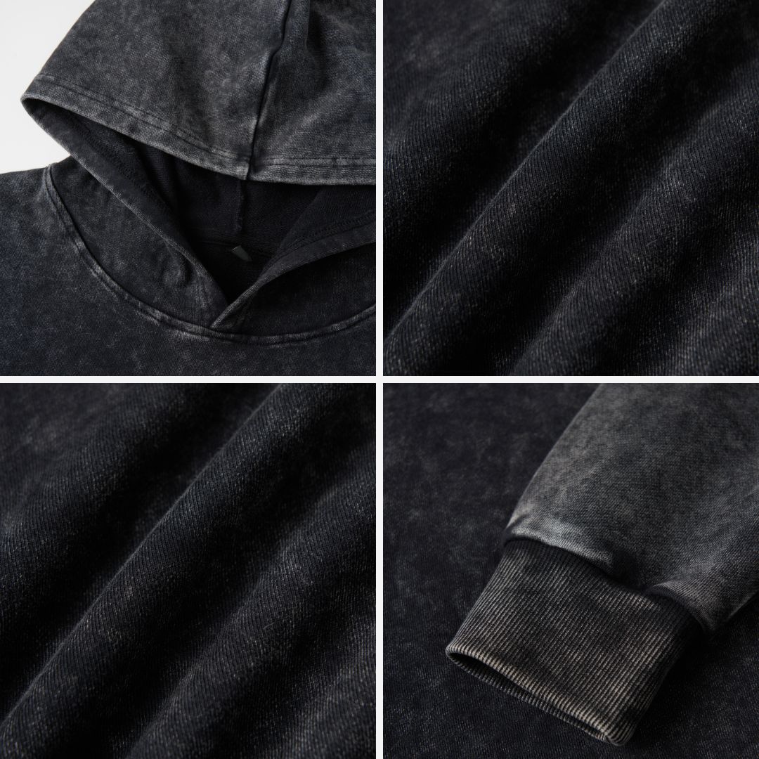 Purplehecate I Am Opening Washed Cropped Hoodie