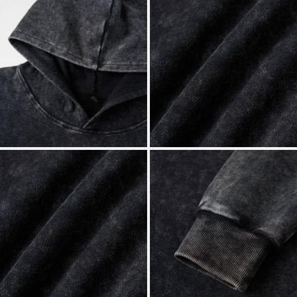 Purplehecate I Am Opening Washed Cropped Hoodie