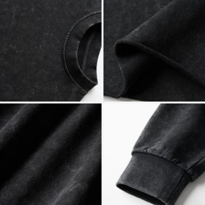 Purplehecate The Greek Goddess Medusa Cropped Washed Sweatshirt