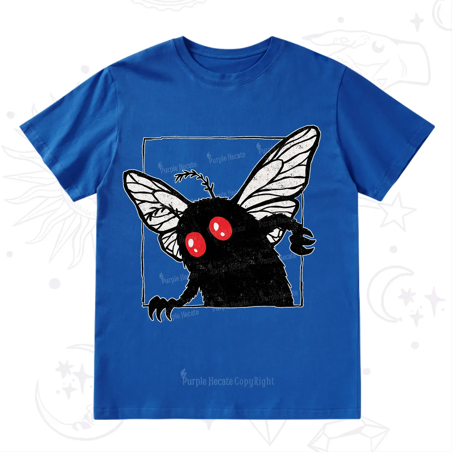 Purplehecate The Curious Mothman T-Shirt