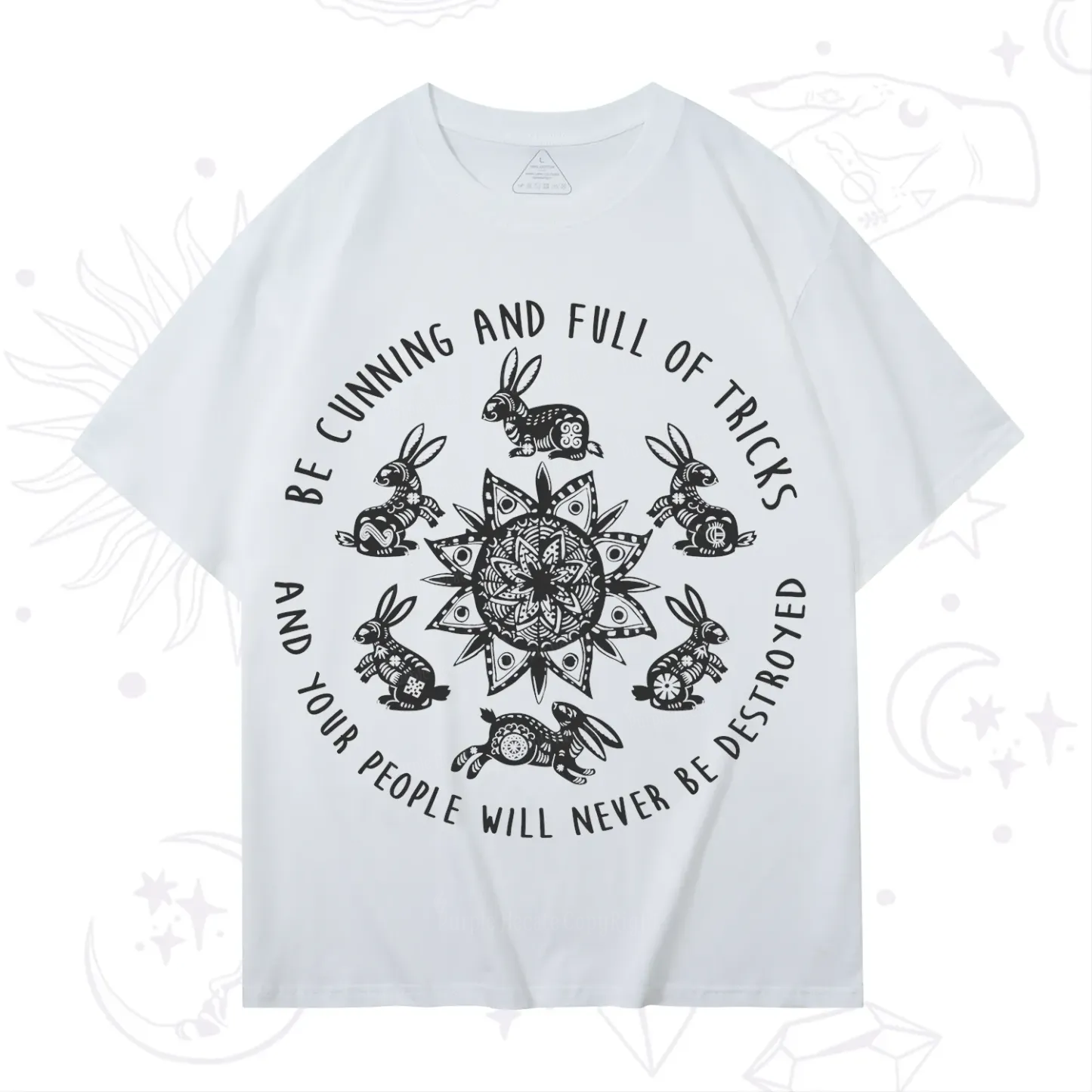 Purplehecate Cunning Rabbit Protection Spell T-Shirt