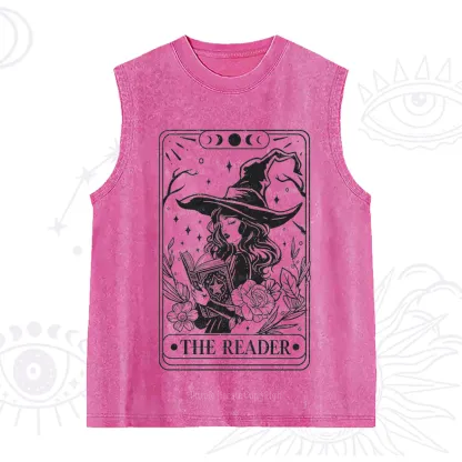 Purplehecate The Witch Reader Tarot Washed Tank