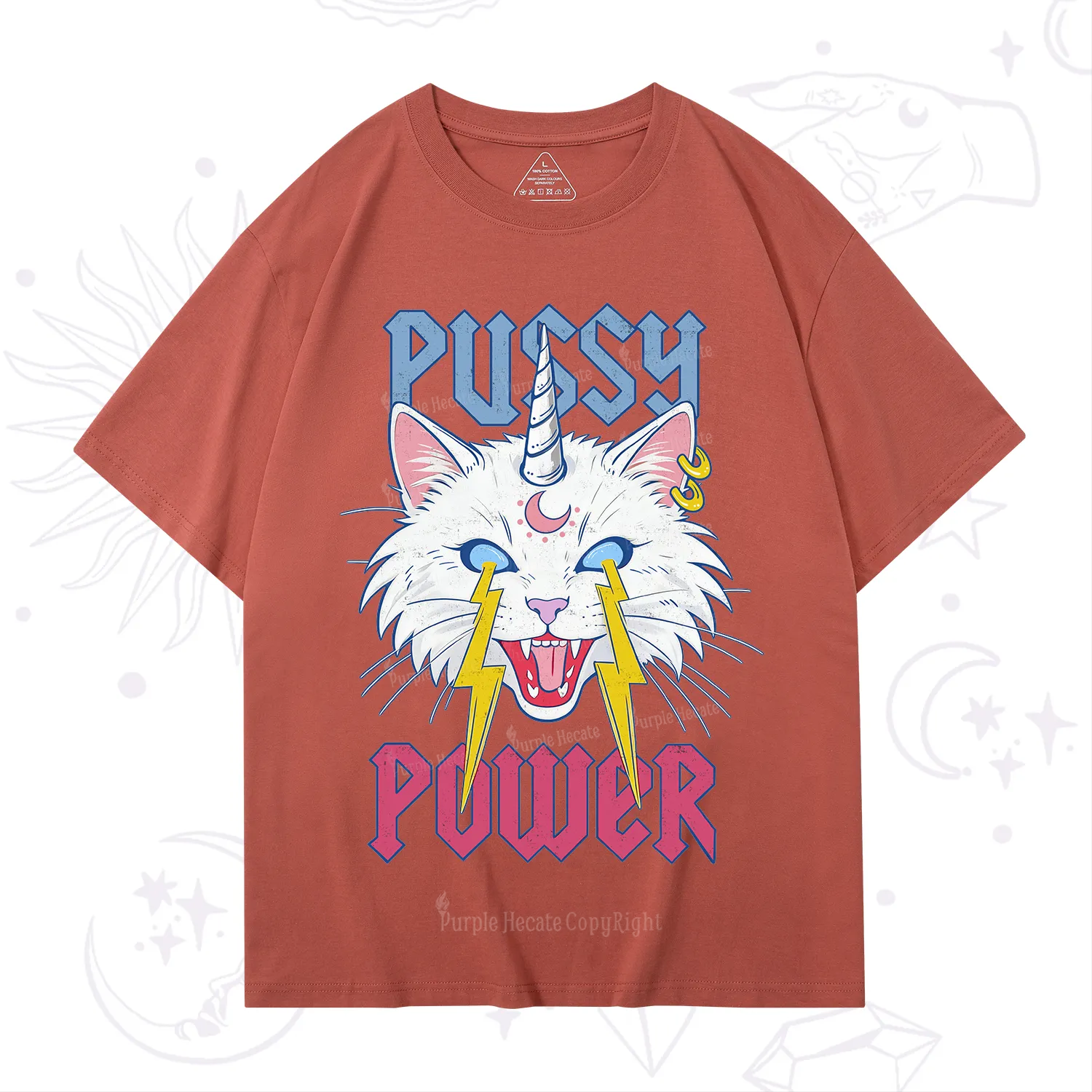 Purplehecate Pussy Power T-Shirt