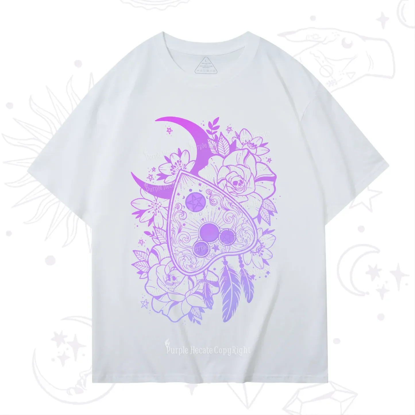 Purplehecate Neon Ouija T-Shirt
