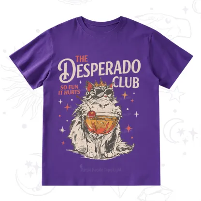 Purplehecate The Desperado Club Vintage Gang T-Shirt