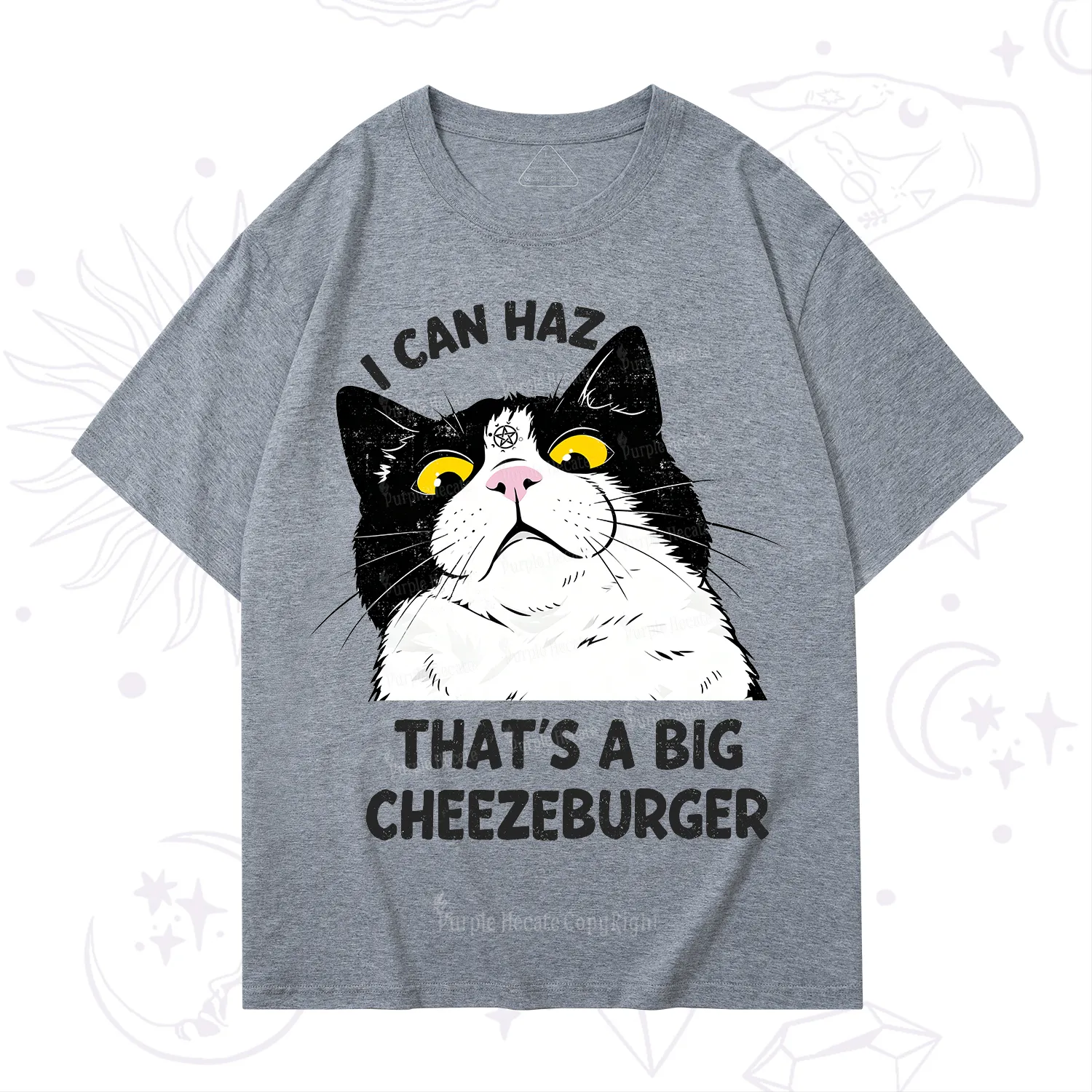 Purplehecate I Can Haz That's A Big Cheezeburger T-Shirt