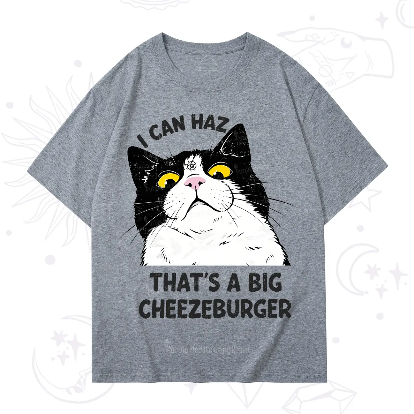 Purplehecate I Can Haz That's A Big Cheezeburger T-Shirt
