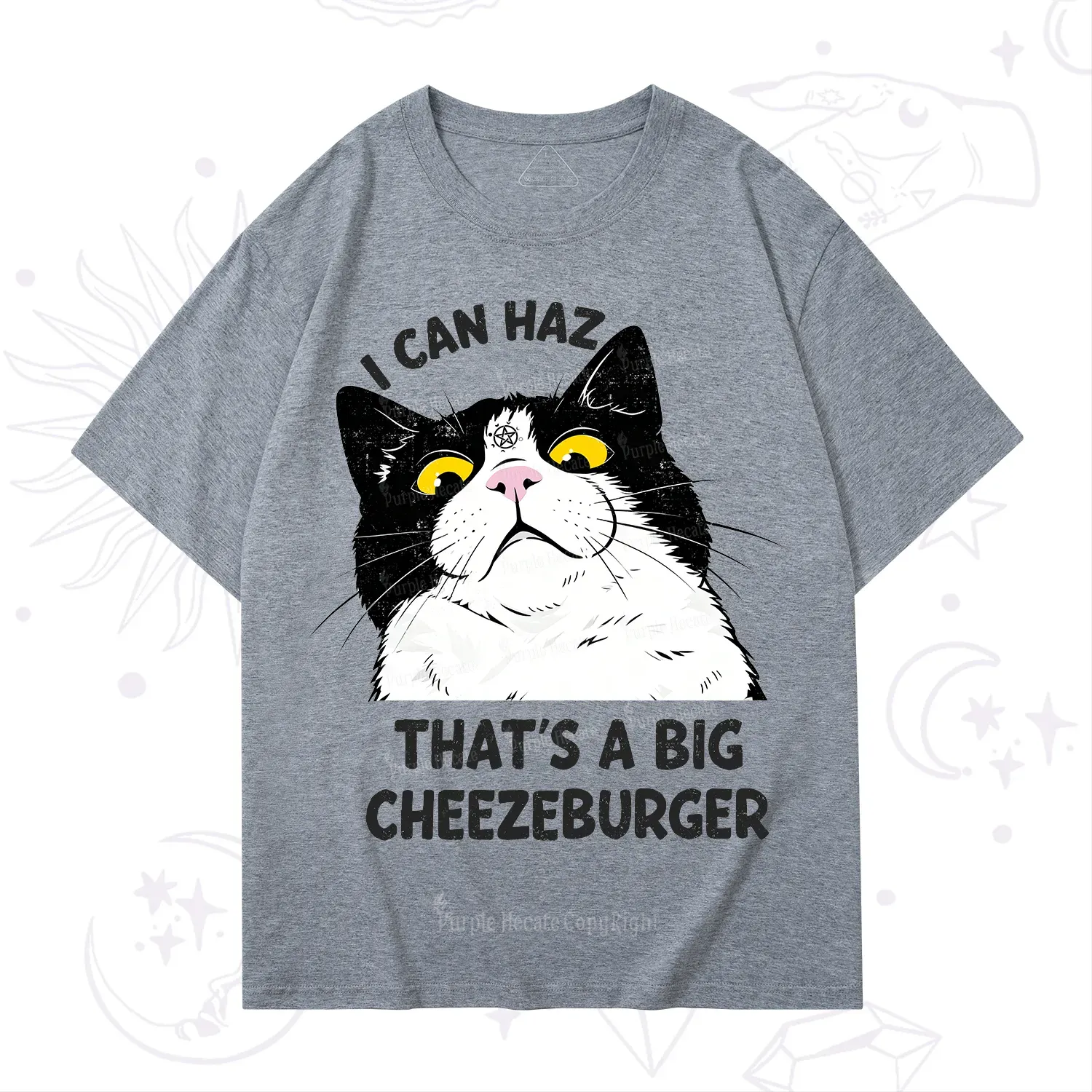 Purplehecate I Can Haz That's A Big Cheezeburger T-Shirt