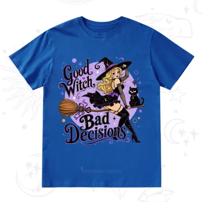 Purplehecate Good Witch Bad Decisions T-Shirt