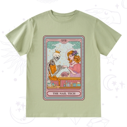 Purplehecate The Nail Tech Life Tarot T-Shirt