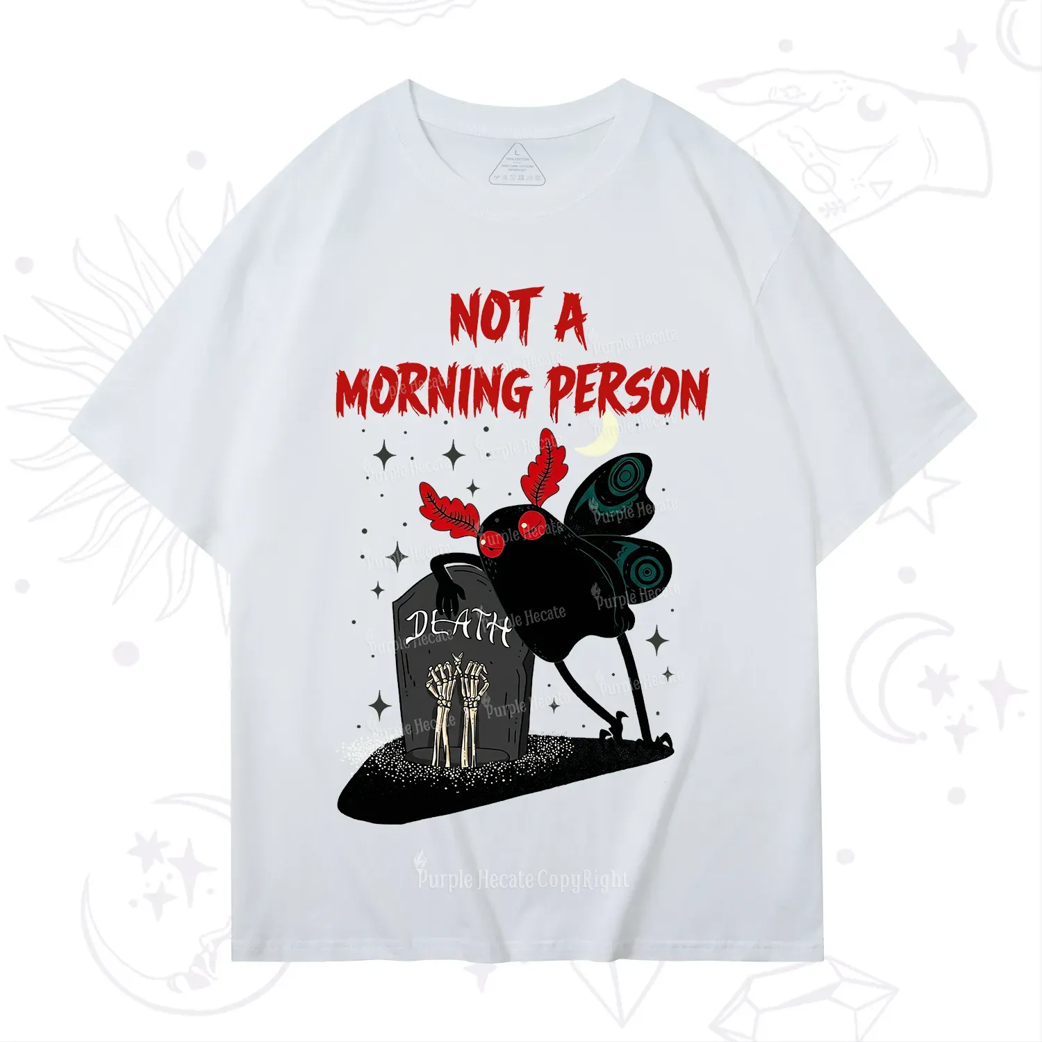 Purplehecate Not A Morning Person T-Shirt