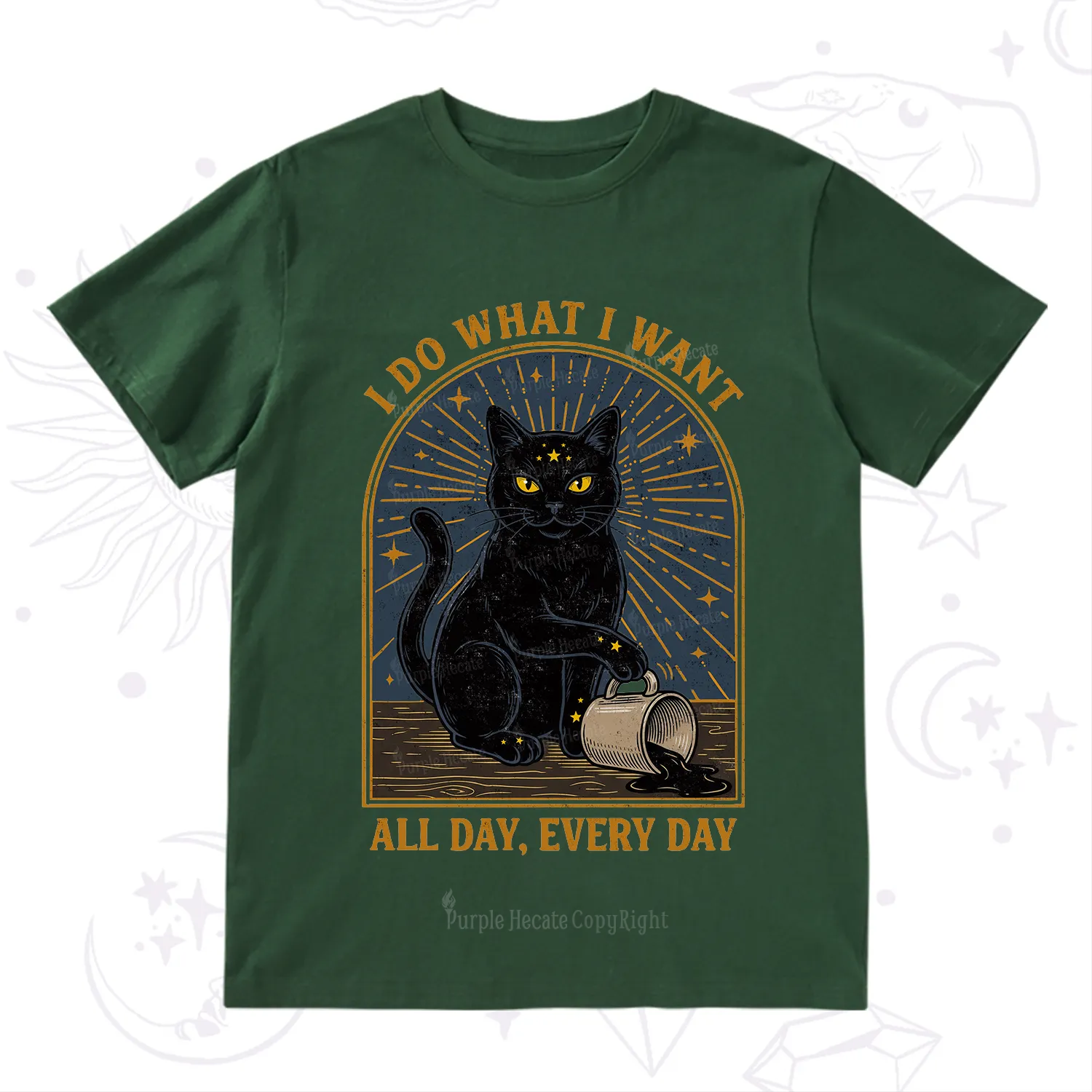 Purplehecate I Do What I What All Day T-Shirt