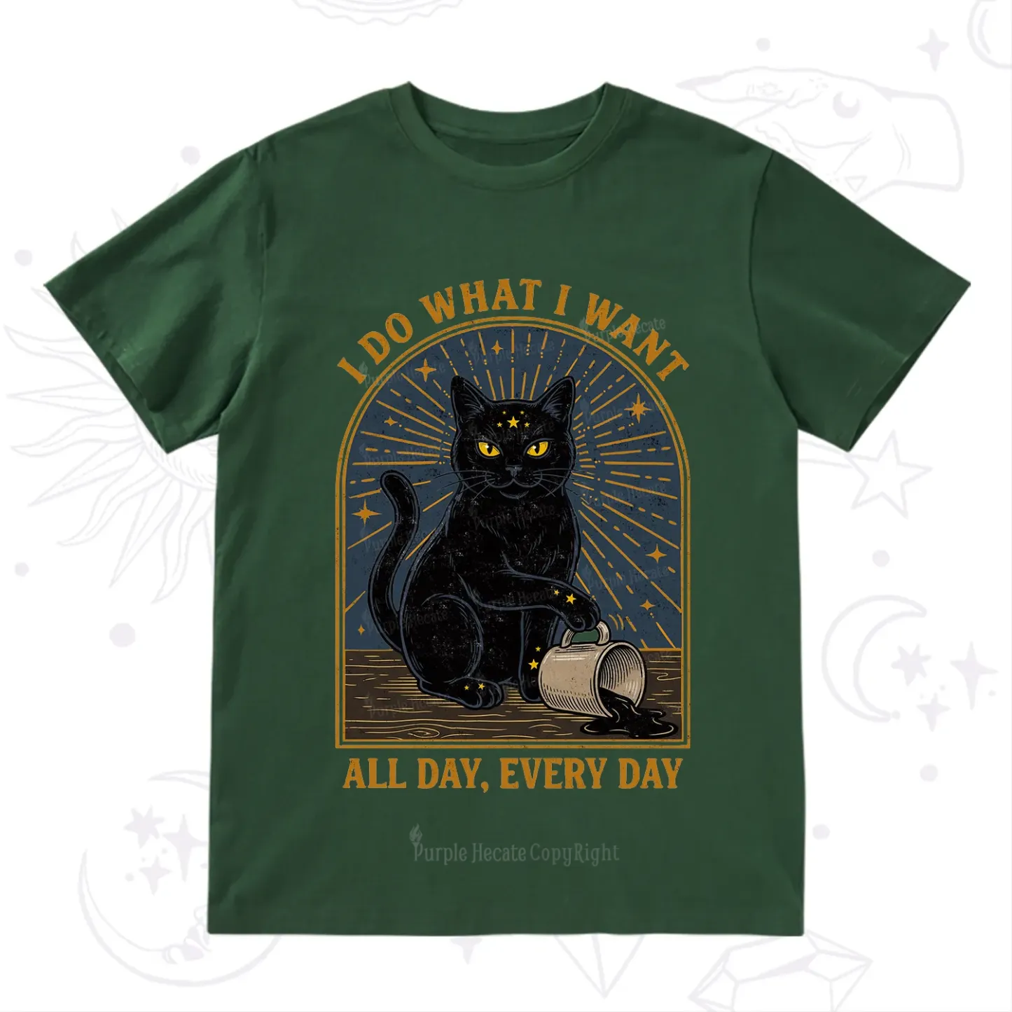 Purplehecate I Do What I What All Day T-Shirt