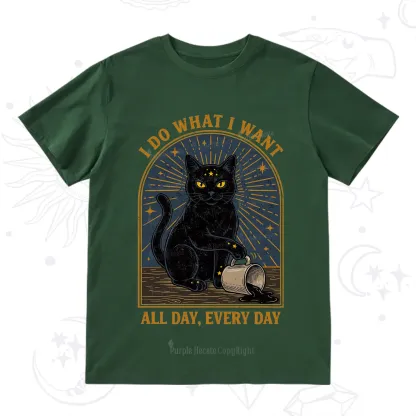 Purplehecate I Do What I What All Day T-Shirt