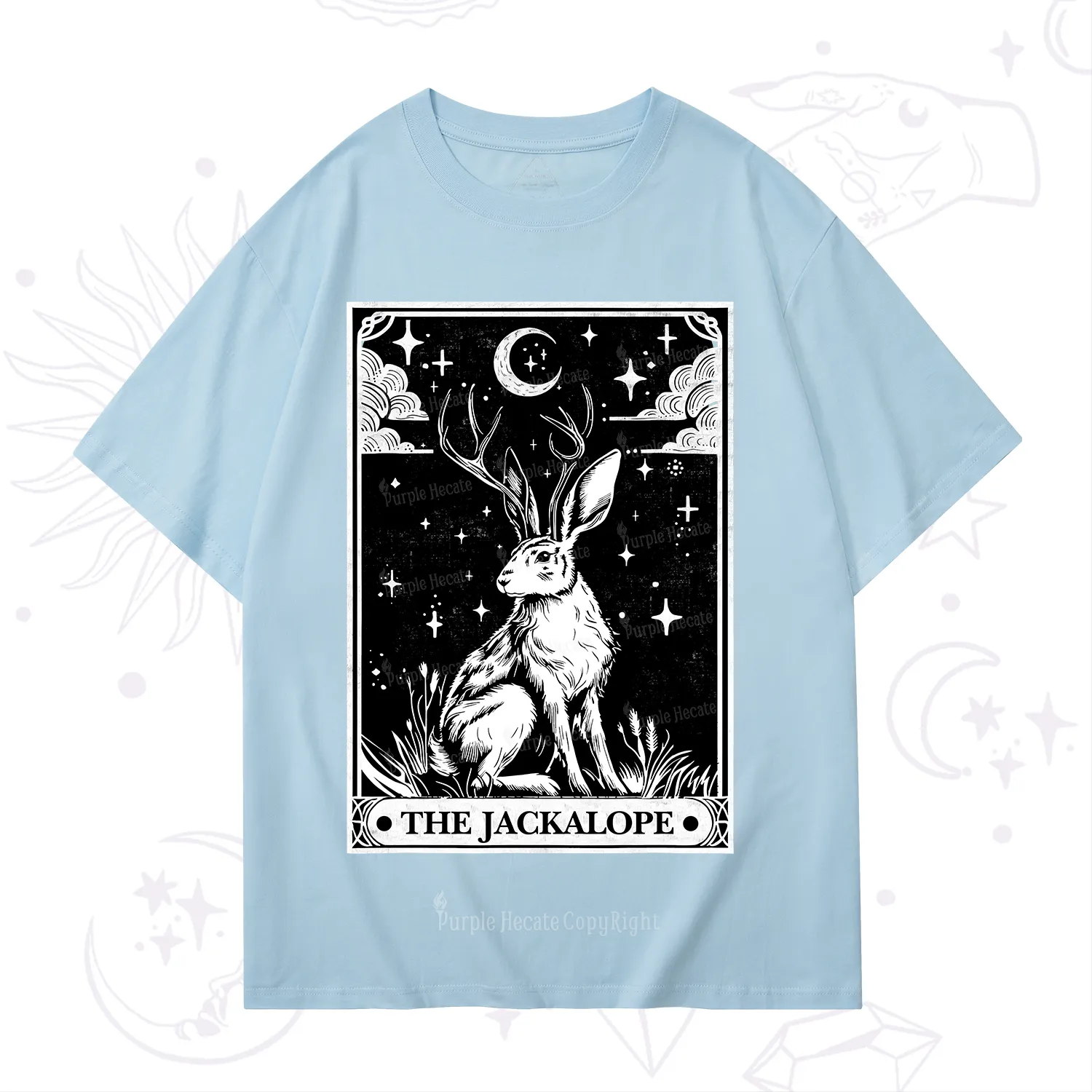 Purplehecate The Jackalope Tarot T-Shirt