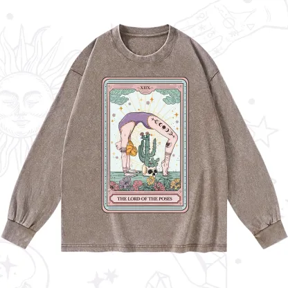 Purplehecate The Lord Of The Poses Tarot Long Sleeve T-Shirt