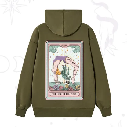 Purplehecate The Lord Of The Poses Tarot Hoodie