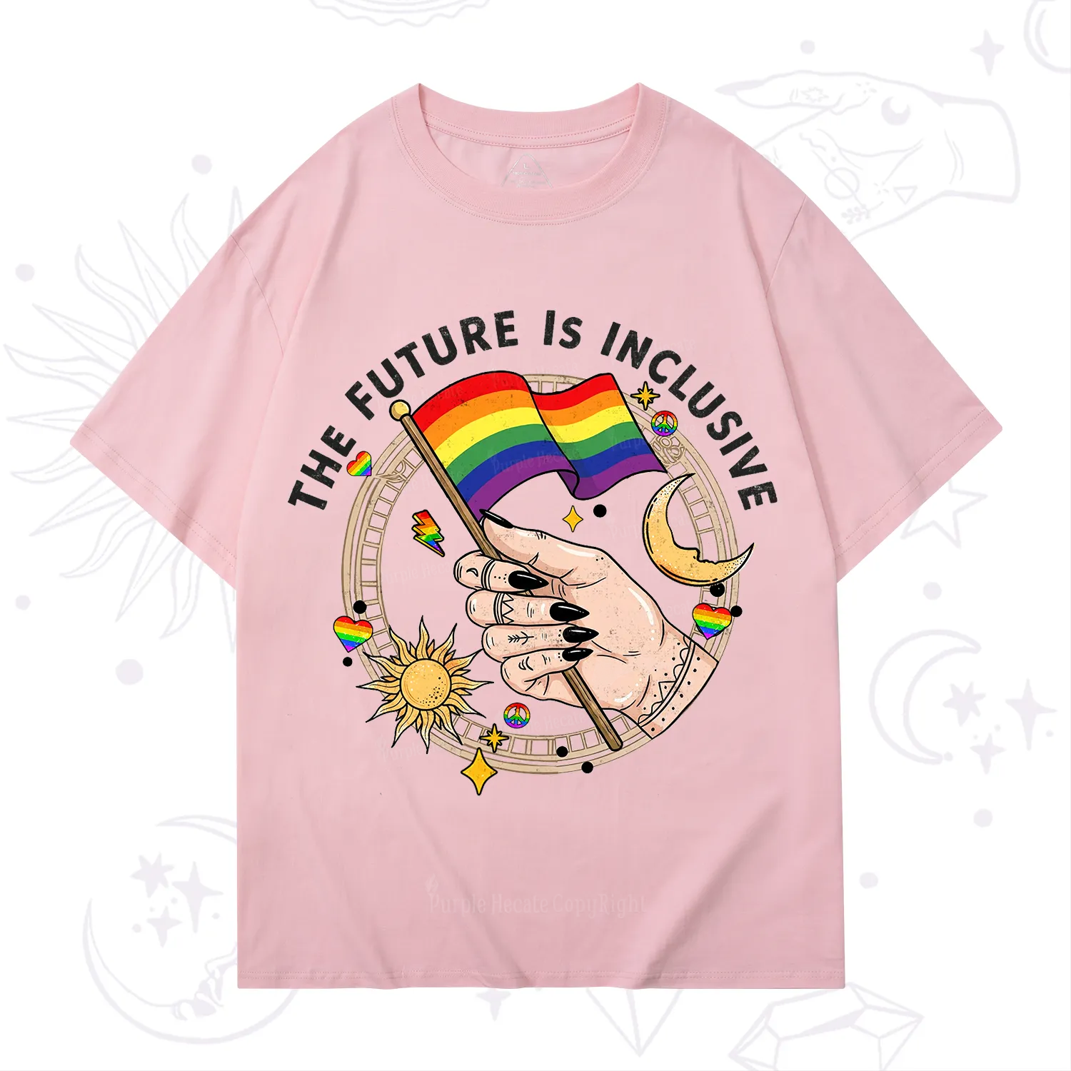 Purplehecate The Future Is Inclusive T-Shirt