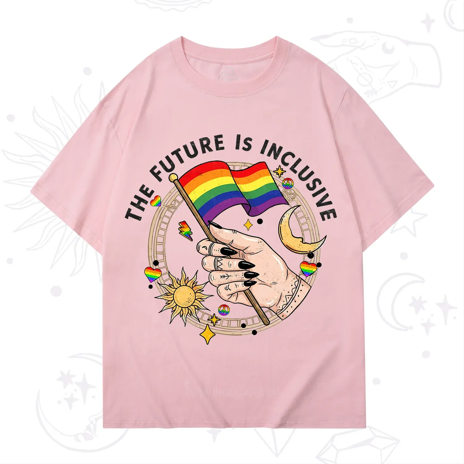Purplehecate The Future Is Inclusive T-Shirt